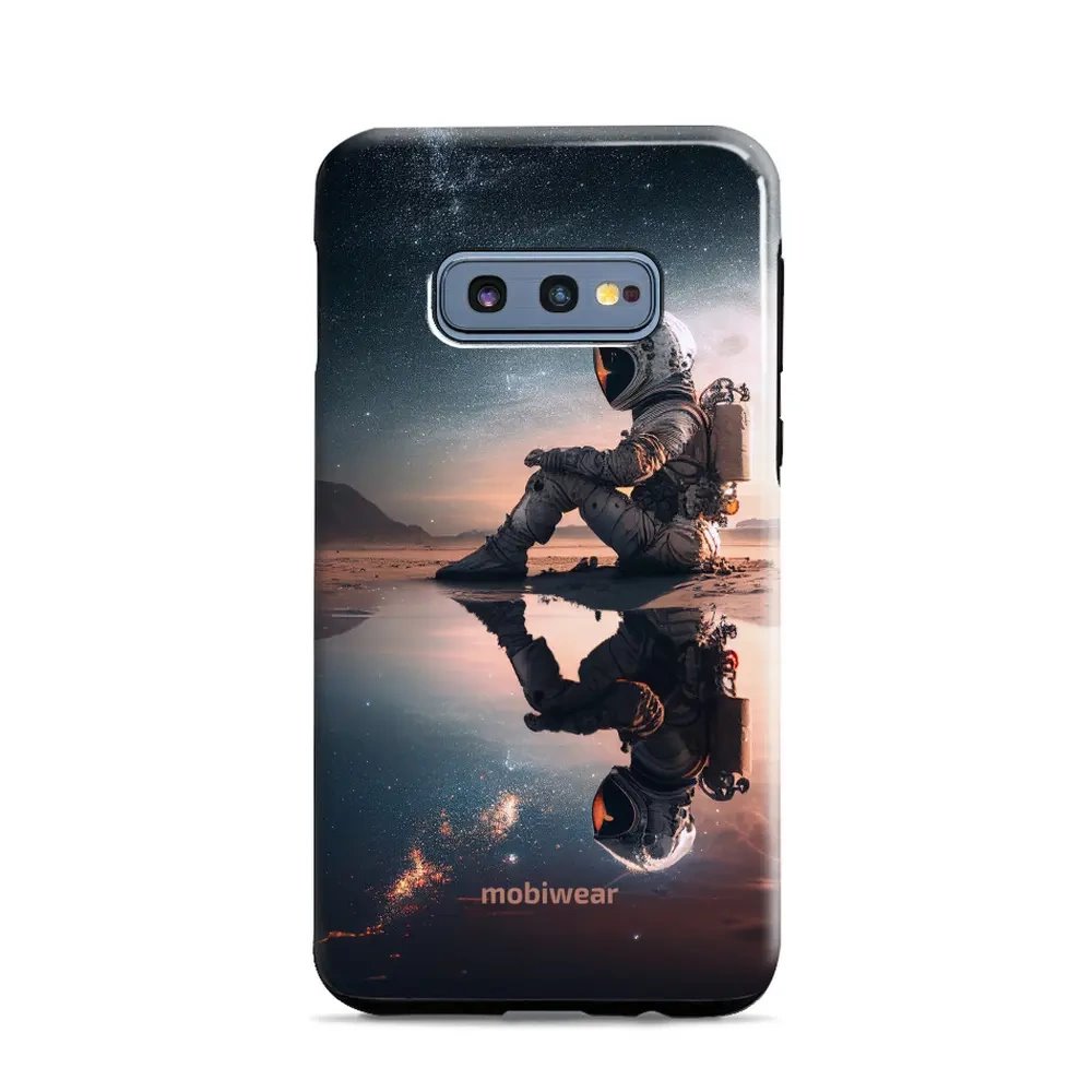 Odolný obal Mobiwear Elite Pro - Samsung Galaxy S10e - E003E Astronaut na samotce