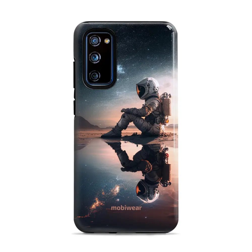 Odolný obal Mobiwear Elite Pro - Samsung Galaxy S20 FE - E003E Astronaut na samotce
