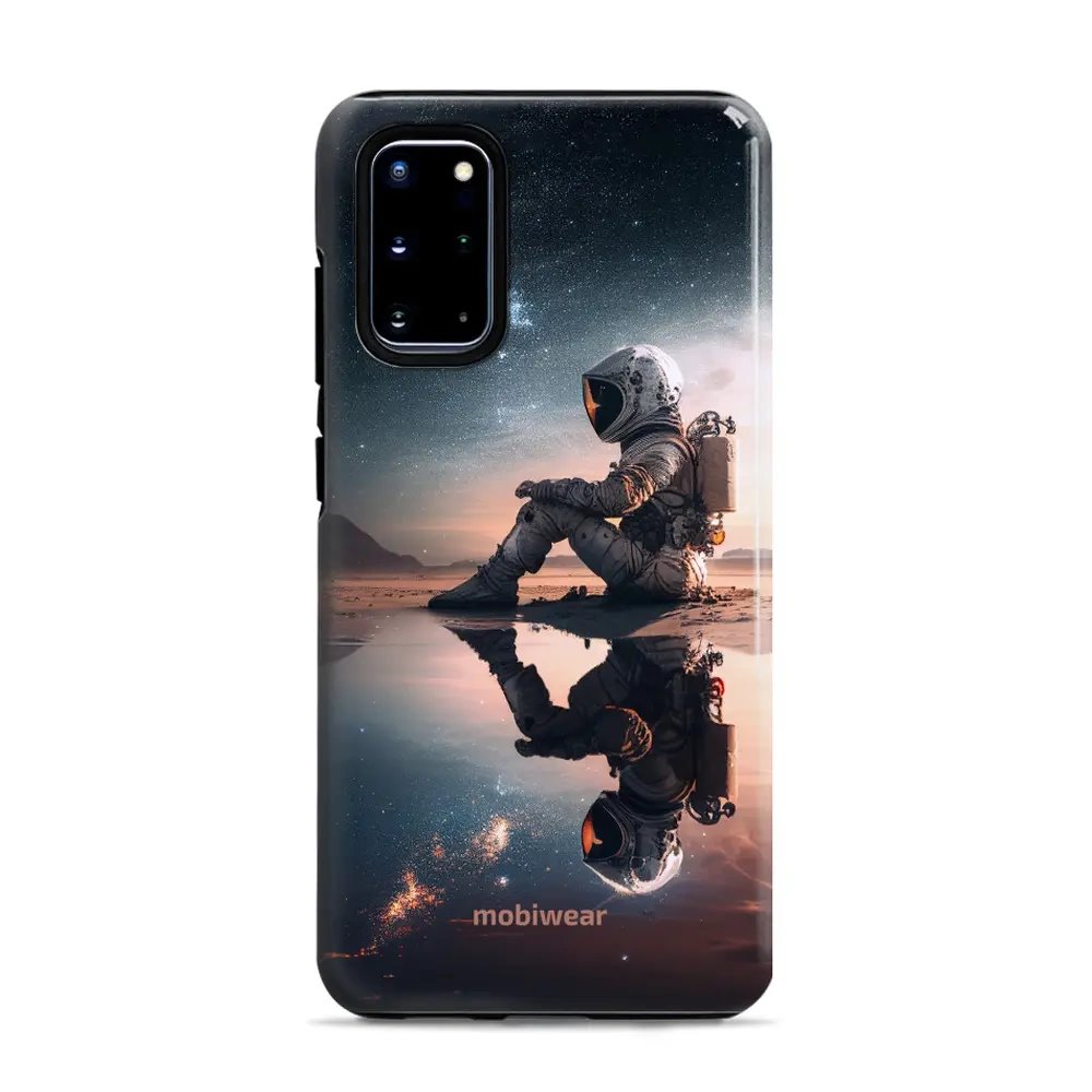 Odolný obal Mobiwear Elite Pro - Samsung Galaxy S20 Plus - E003E Astronaut na samotce