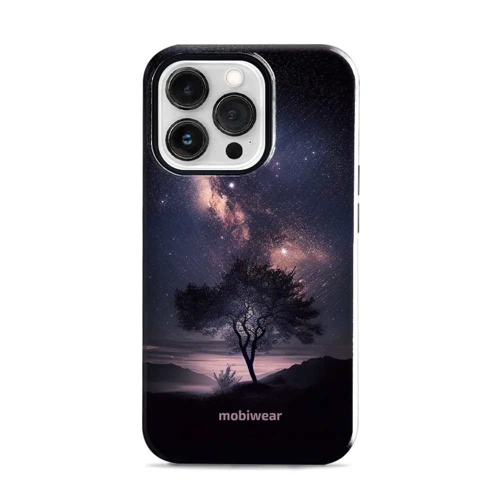 Odolný obal Mobiwear Elite Pro - Apple iPhone 13 Pro - E005E Strom s galaxií