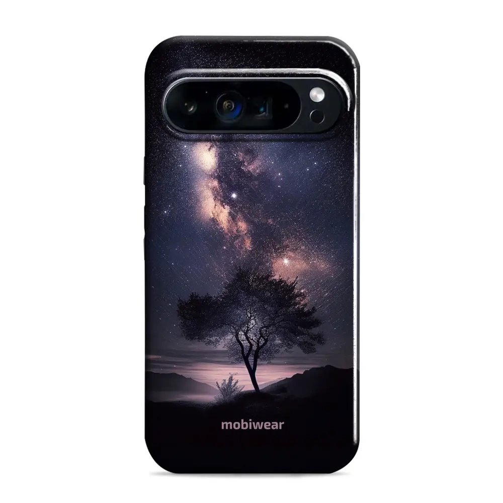 Odolný obal Mobiwear Elite Pro - Google Pixel 9 / 9 Pro - E005E Strom s galaxií