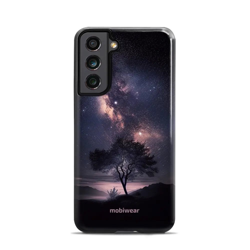Odolný obal Mobiwear Elite Pro - Samsung Galaxy S21 FE - E005E Strom s galaxií