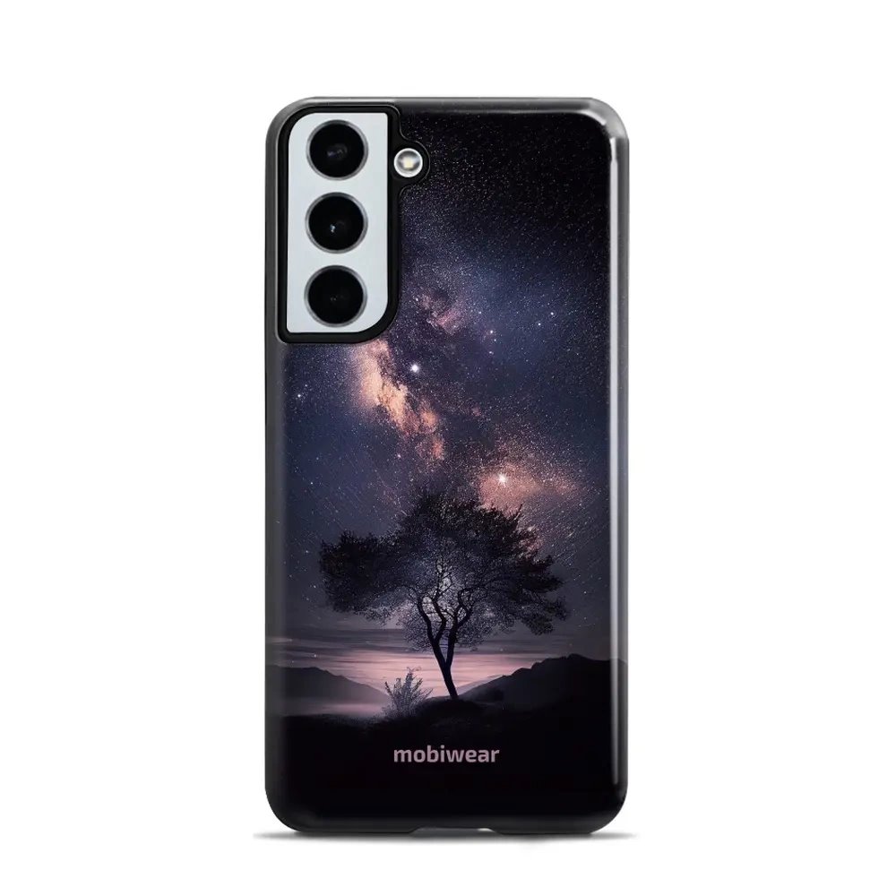 Odolný obal Mobiwear Elite Pro - Samsung Galaxy S22 - E005E Strom s galaxií