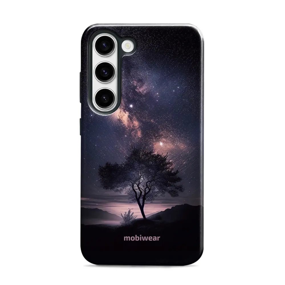 Odolný obal Mobiwear Elite Pro - Samsung Galaxy S23 - E005E Strom s galaxií