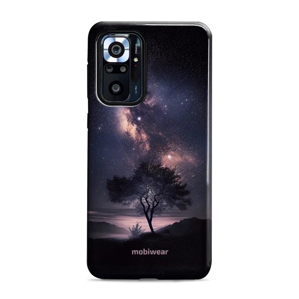 Odolný obal Mobiwear Elite Pro - Xiaomi Redmi Note 10 Pro - E005E Strom s galaxií