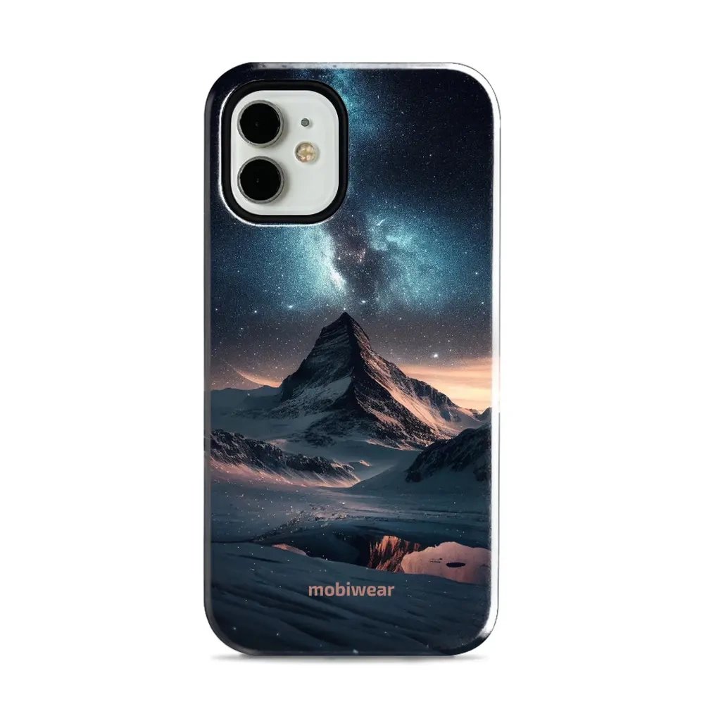 Odolný obal Mobiwear Elite Pro - Apple iPhone 12 Mini - E006E Hora s hvězdnou oblohou