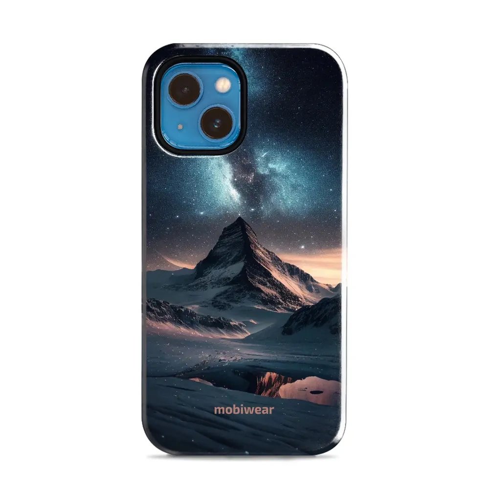 Odolný obal Mobiwear Elite Pro - Apple iPhone 13 Mini - E006E Hora s hvězdnou oblohou