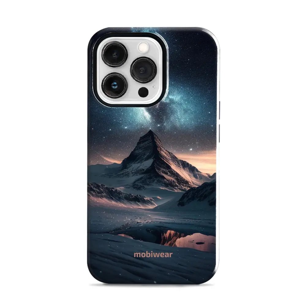 Odolný obal Mobiwear Elite Pro - Apple iPhone 13 Pro - E006E Hora s hvězdnou oblohou