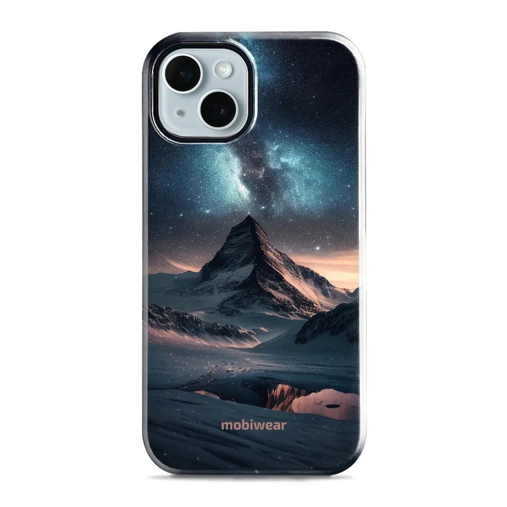 Odolný obal Mobiwear Elite Pro - Apple iPhone 14 - E006E Hora s hvězdnou oblohou