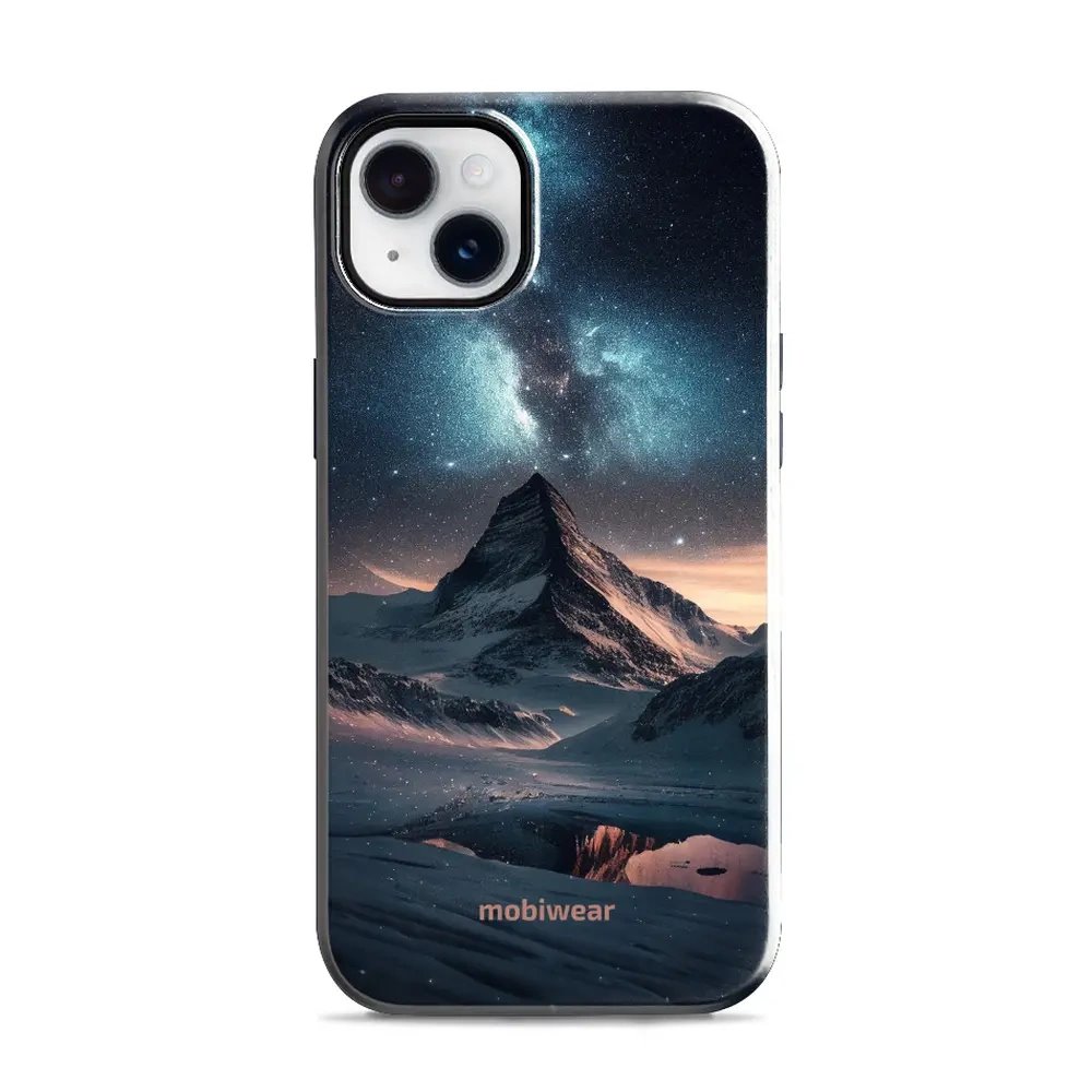 Odolný obal Mobiwear Elite Pro - Apple iPhone 14 Plus - E006E Hora s hvězdnou oblohou
