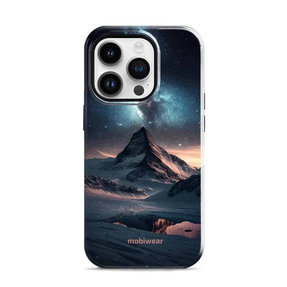 Odolný obal Mobiwear Elite Pro - Apple iPhone 14 Pro - E006E Hora s hvězdnou oblohou