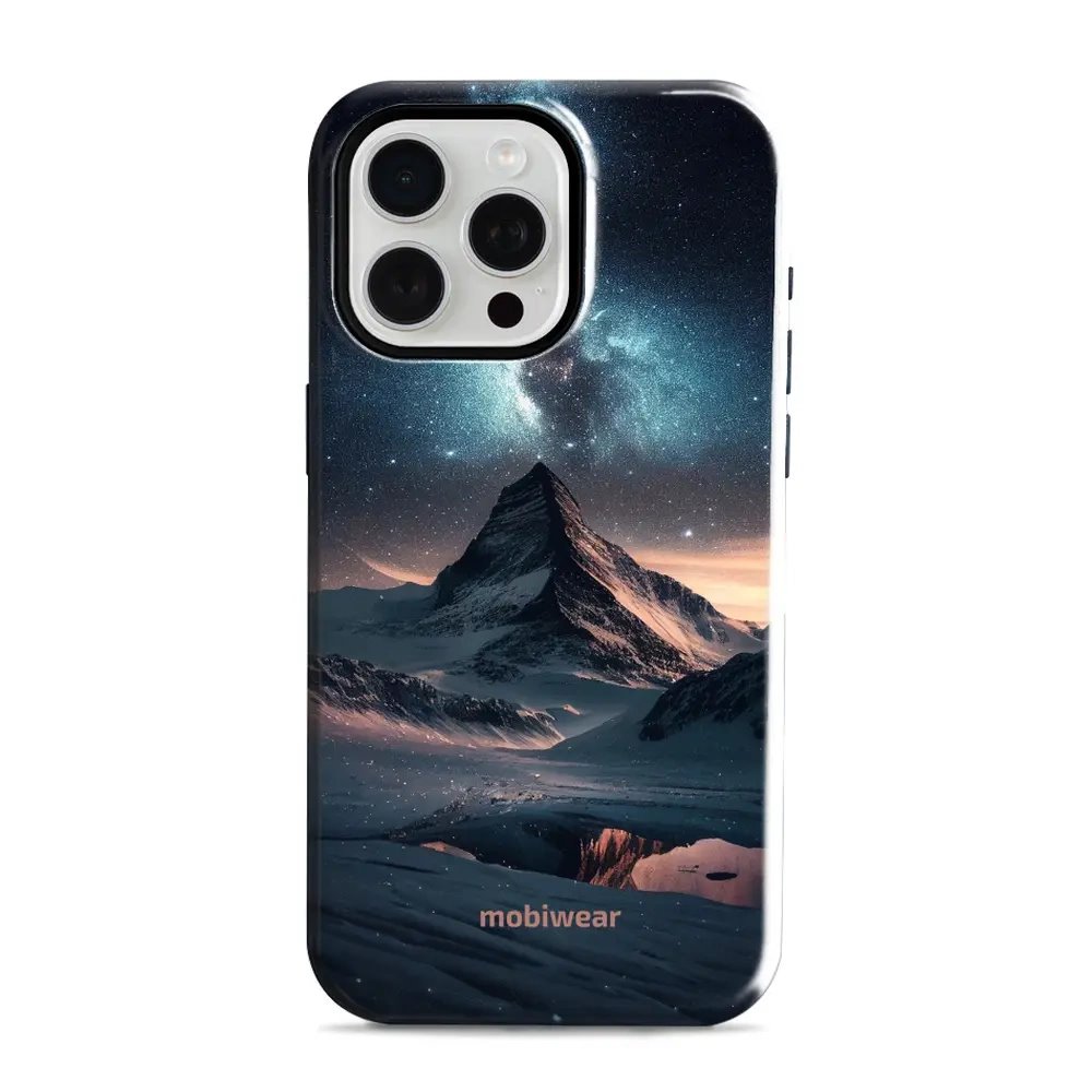 Odolný obal Mobiwear Elite Pro - Apple iPhone 15 Pro Max - E006E Hora s hvězdnou oblohou
