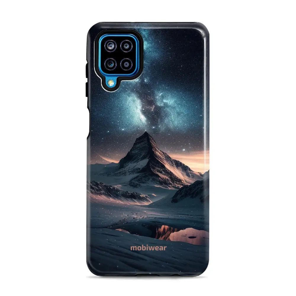 Odolný obal Mobiwear Elite Pro - Samsung Galaxy A12 / M12 - E006E Hora s hvězdnou oblohou