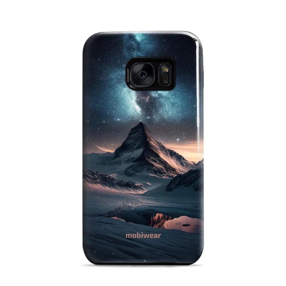 Odolný obal Mobiwear Elite Pro - Samsung Galaxy S7 - E006E Hora s hvězdnou oblohou