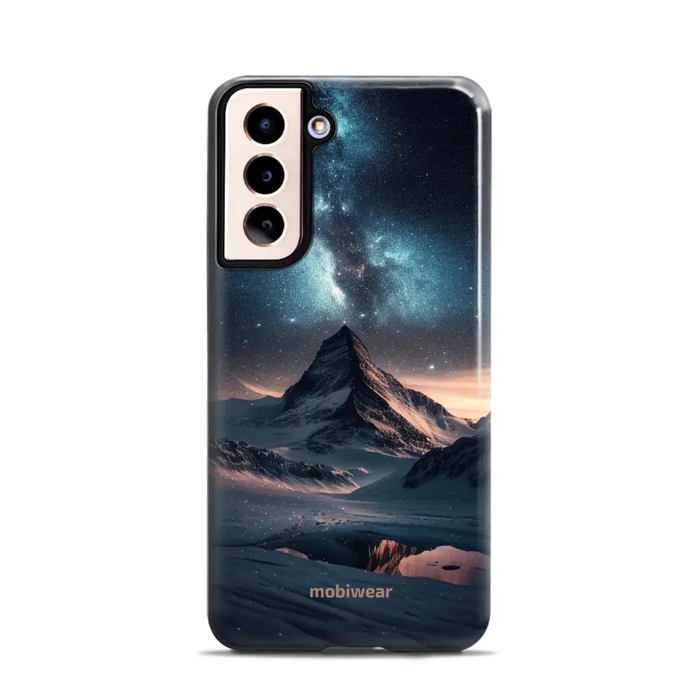 Odolný obal Mobiwear Elite Pro - Samsung Galaxy S21 - E006E Hora s hvězdnou oblohou