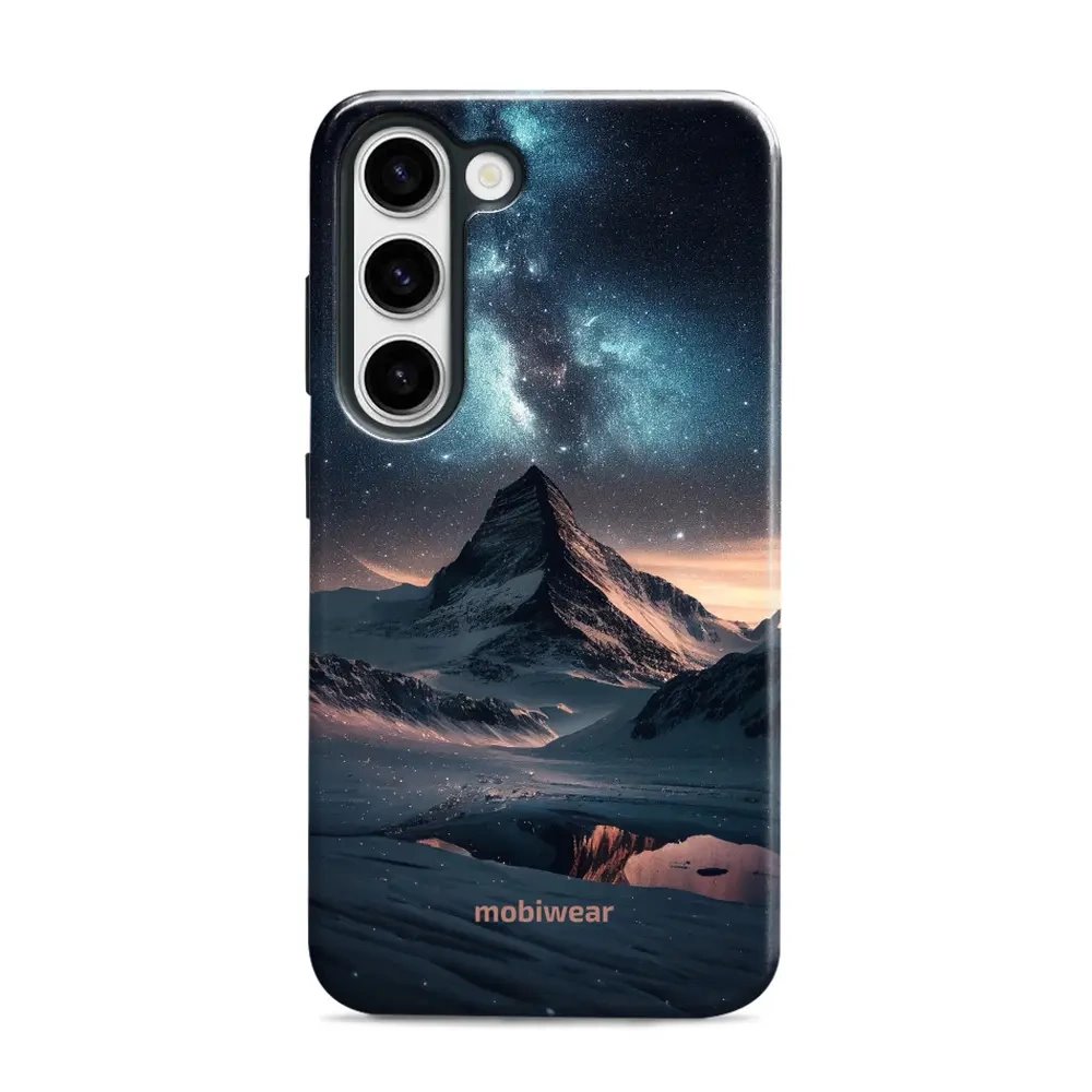Odolný obal Mobiwear Elite Pro - Samsung Galaxy S23 - E006E Hora s hvězdnou oblohou