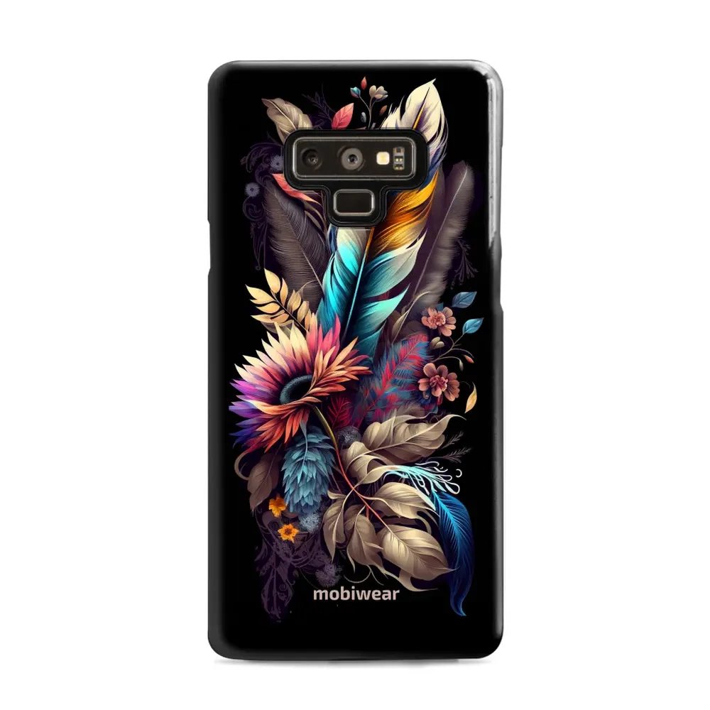 Odolný obal Mobiwear Elite Pro - Samsung Galaxy Note 9 - E011E Kytice s pírkem