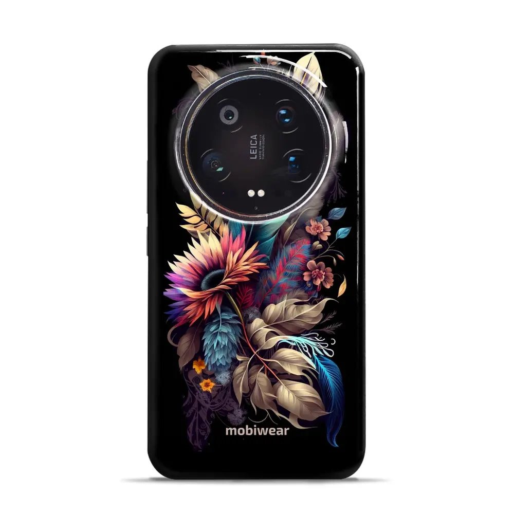 Odolný obal Mobiwear Elite Pro - Xiaomi 14 Ultra 5G - E011E Kytice s pírkem