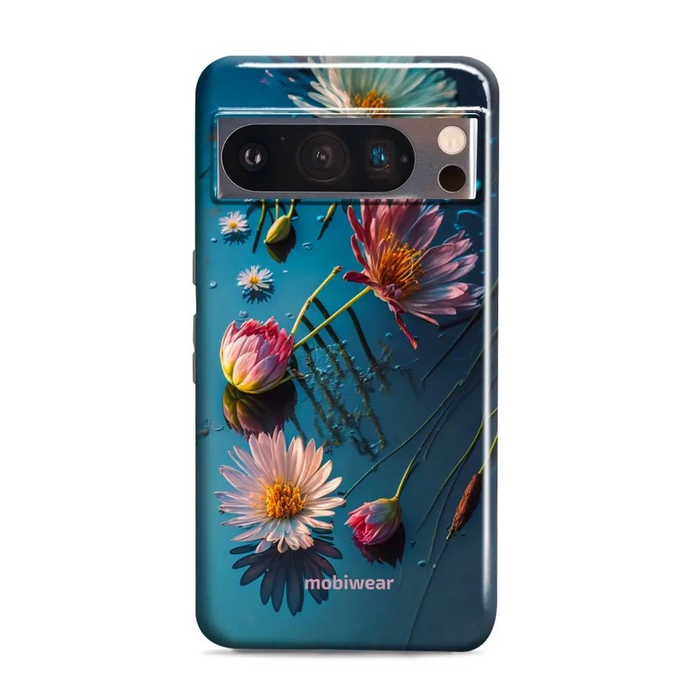 Odolný obal Mobiwear Elite Pro - Google Pixel 8 Pro - E013E Květy na hladině