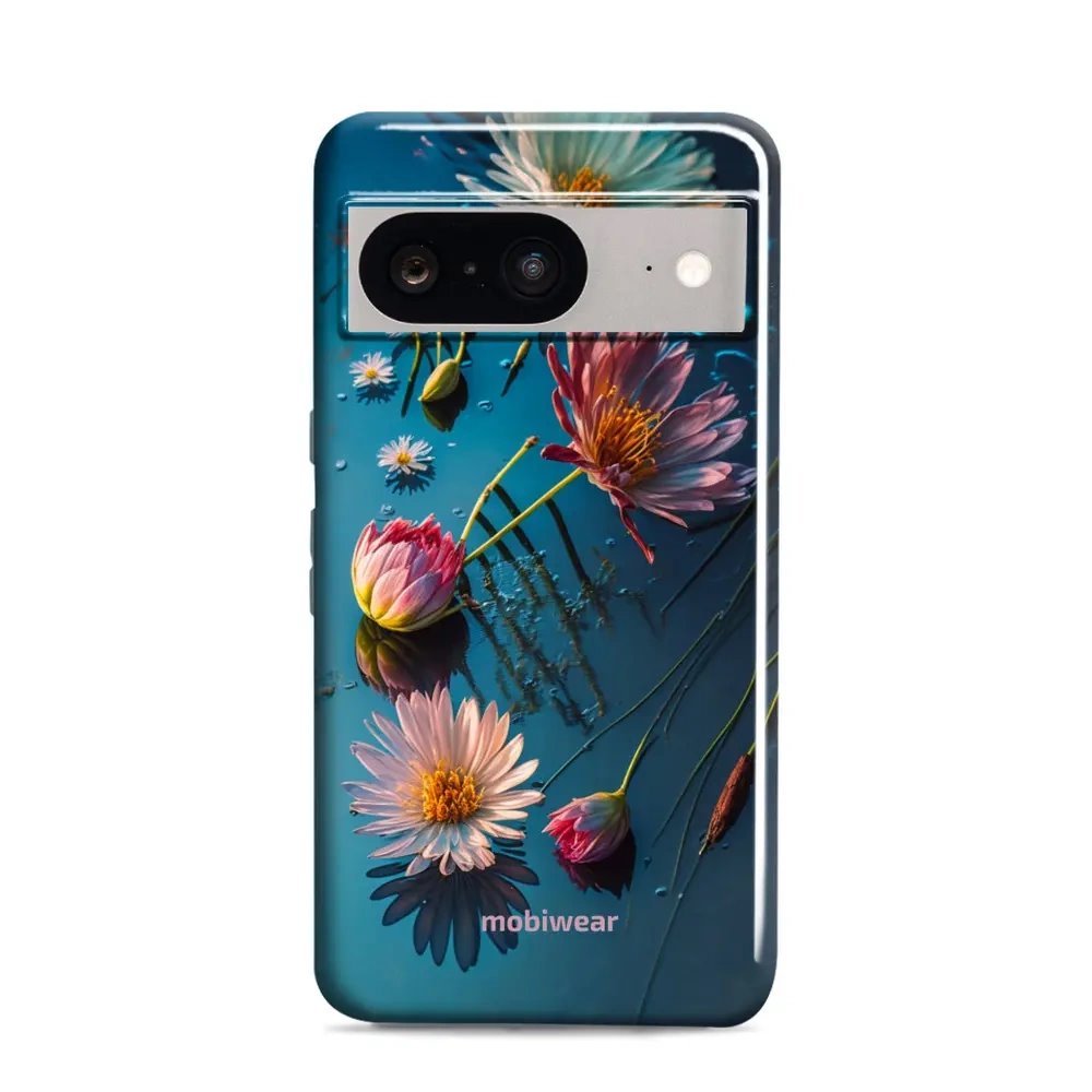 Odolný obal Mobiwear Elite Pro - Google Pixel 8 - E013E Květy na hladině