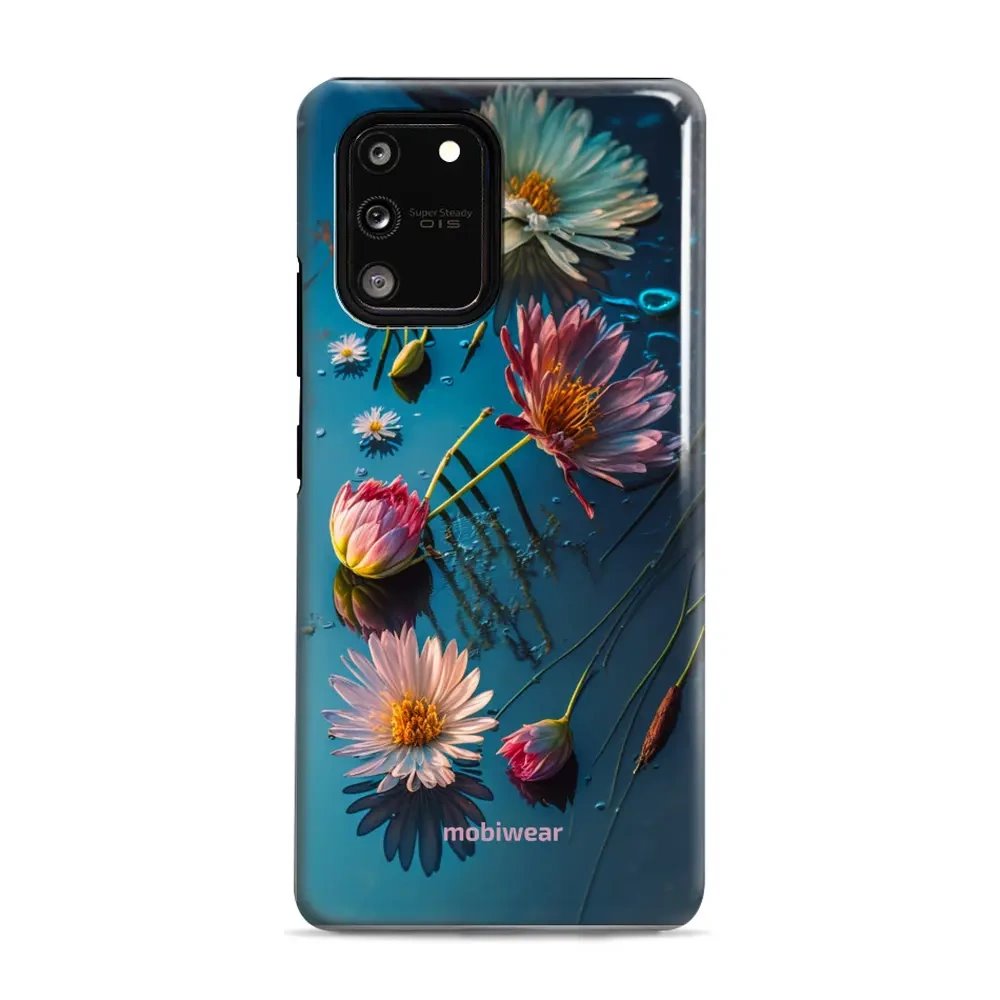 Odolný obal Mobiwear Elite Pro - Samsung Galaxy S10 Lite - E013E Květy na hladině