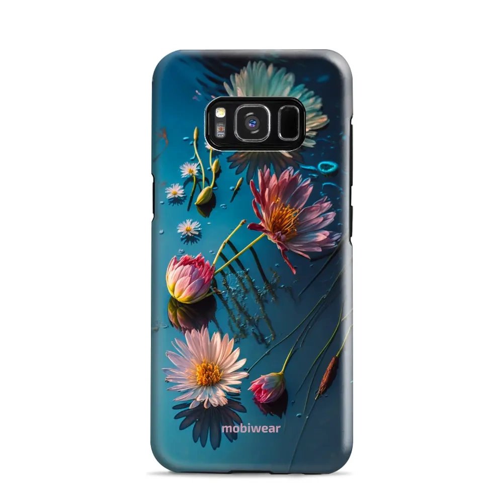 Odolný obal Mobiwear Elite Pro - Samsung Galaxy S8 - E013E Květy na hladině