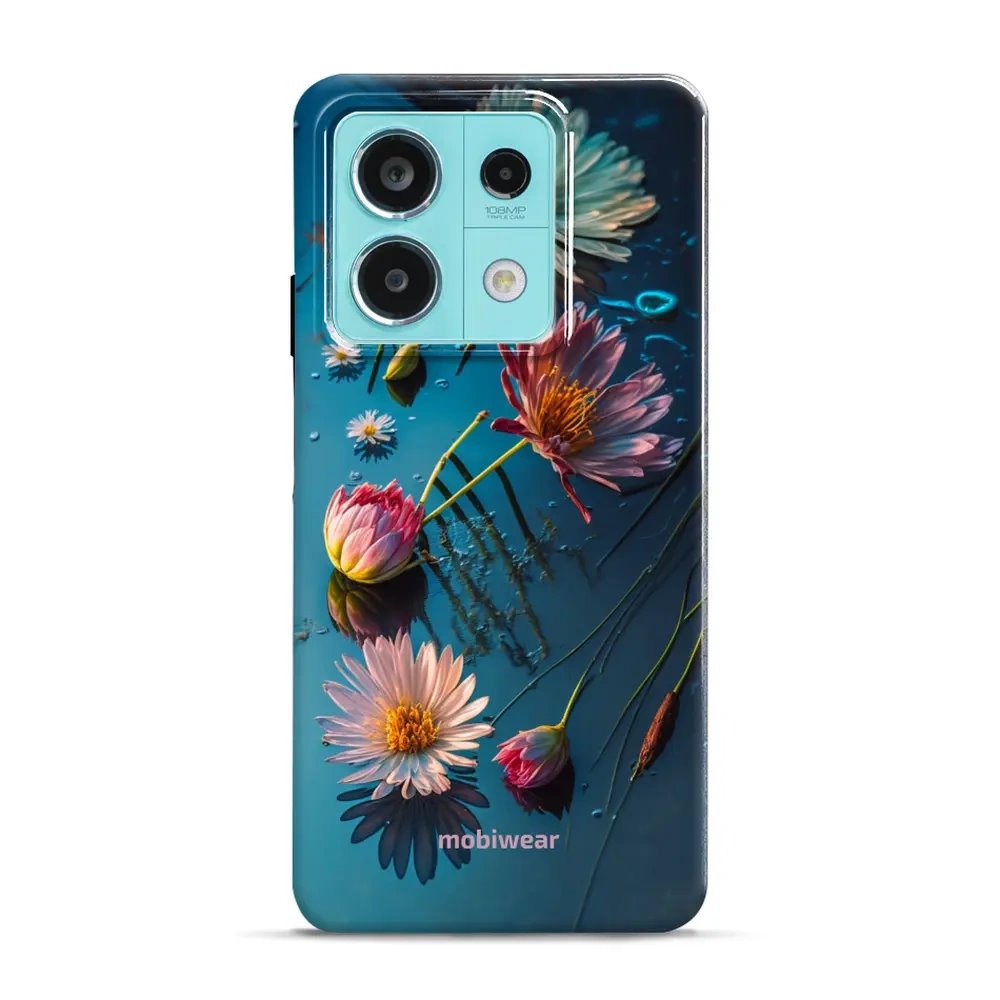 Odolný obal Mobiwear Elite Pro - Xiaomi Redmi Note 13 Pro 5G / Poco X6 5G - E013E Květy na hladině