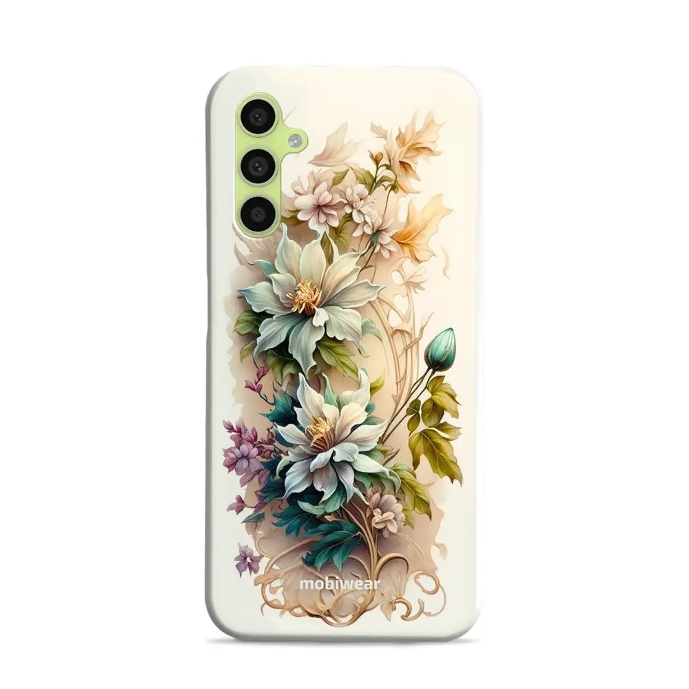 Odolný obal Mobiwear Elite Pro - Samsung Galaxy A34 5G - E014E Krémové květy