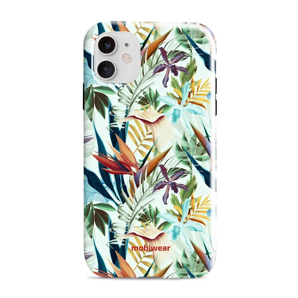 Odolný obal Mobiwear Elite Pro - Apple iPhone 11 - E071E Flóra