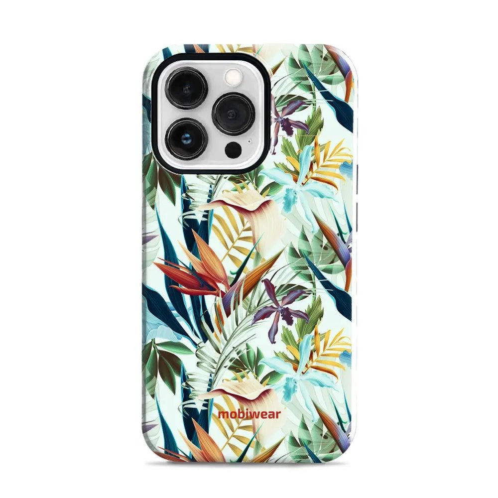 Odolný obal Mobiwear Elite Pro - Apple iPhone 13 Pro - E071E Flóra