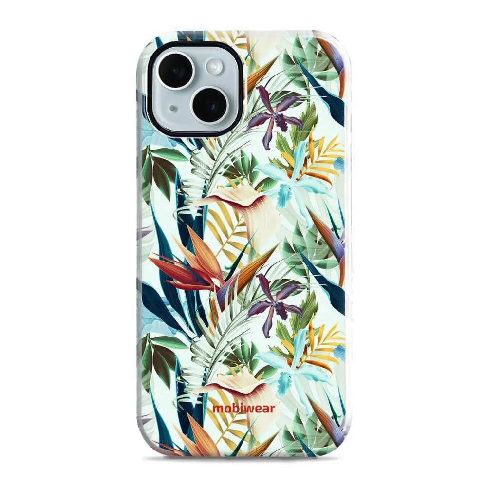 Odolný obal Mobiwear Elite Pro - Apple iPhone 14 - E071E Flóra