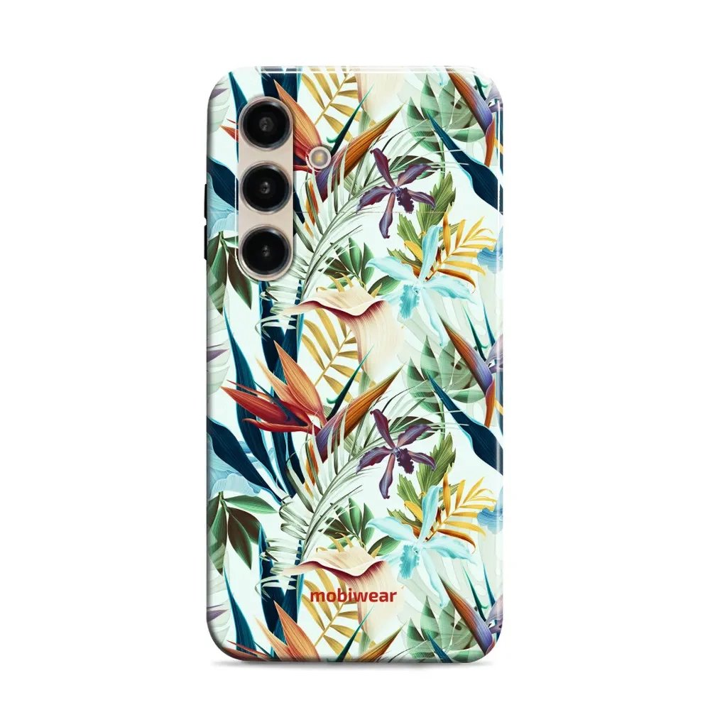 Odolný obal Mobiwear Elite Pro - Samsung Galaxy S24 - E071E Flóra