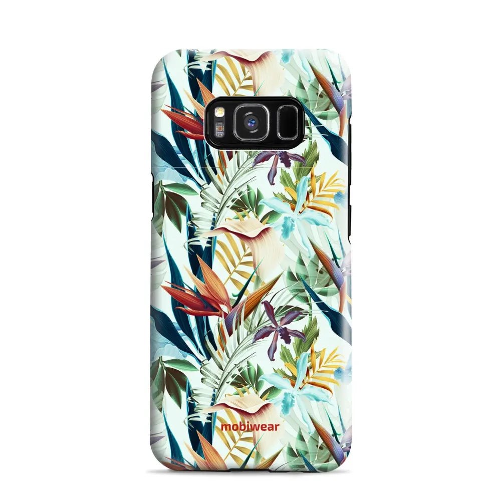 Odolný obal Mobiwear Elite Pro - Samsung Galaxy S8 - E071E Flóra