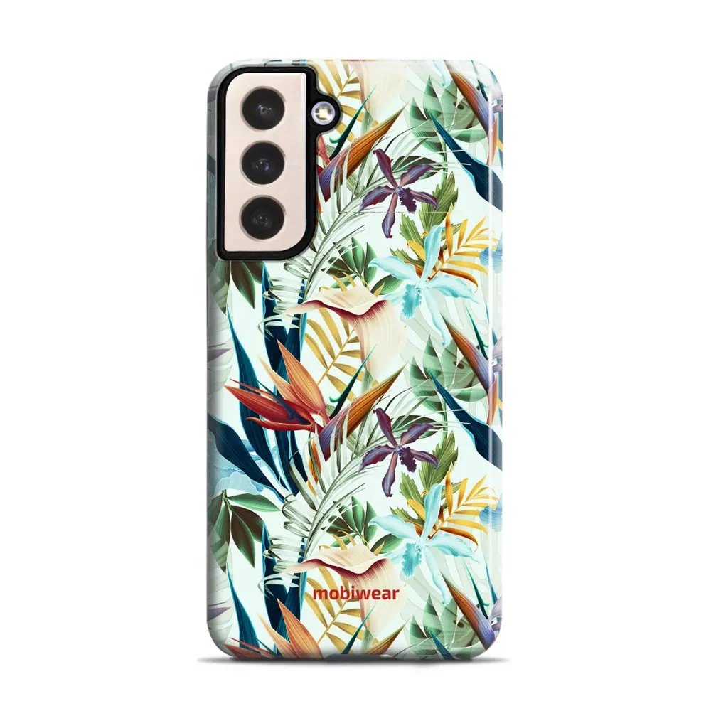 Odolný obal Mobiwear Elite Pro - Samsung Galaxy S21 Plus - E071E Flóra