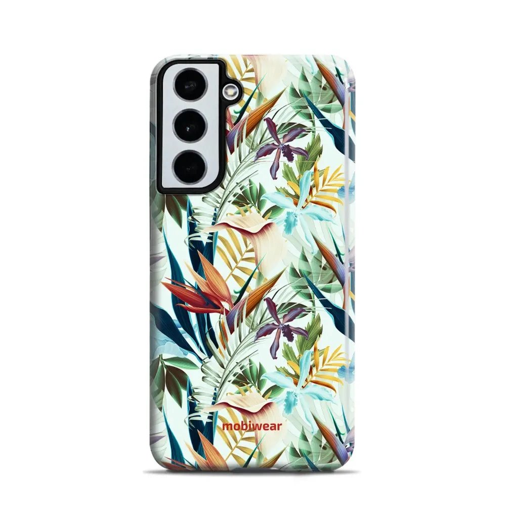 Odolný obal Mobiwear Elite Pro - Samsung Galaxy S22 - E071E Flóra