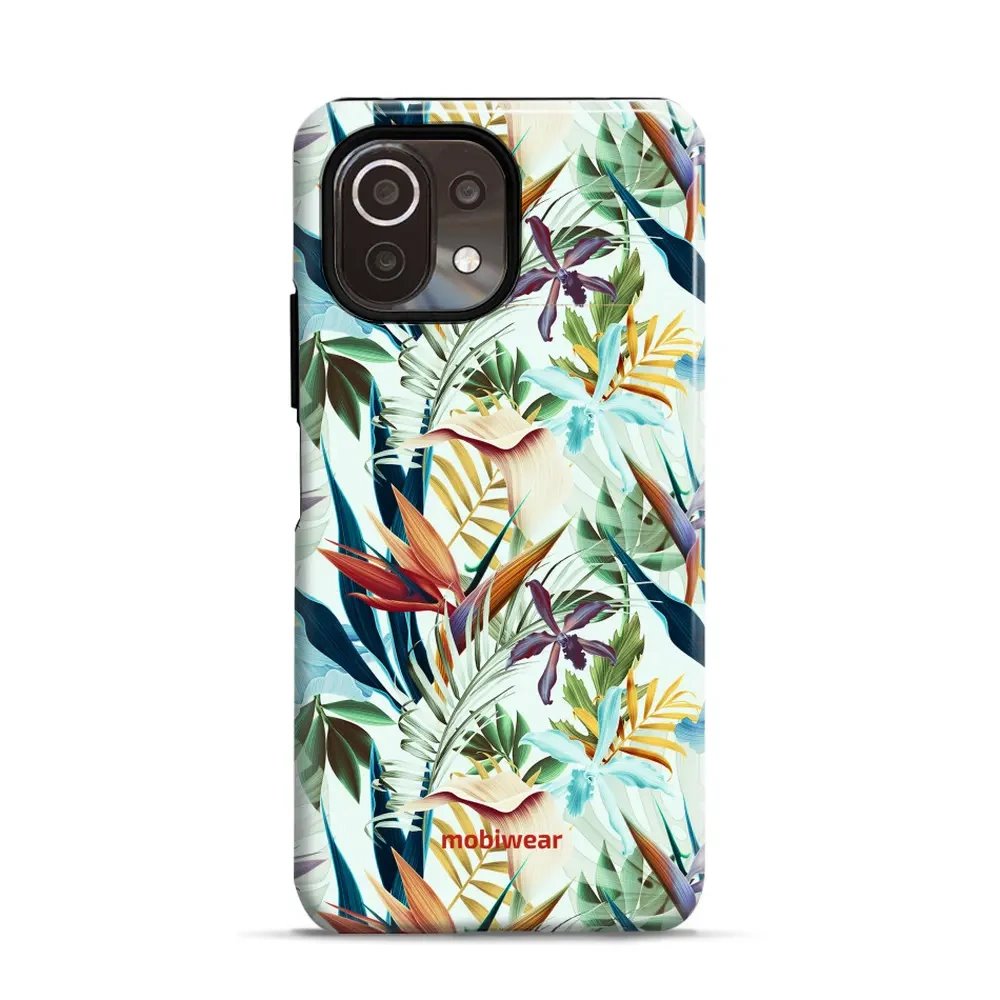 Odolný obal Mobiwear Elite Pro - Xiaomi 11 Lite 5G NE / Xiaomi Mi 11 Lite - E071E Flóra