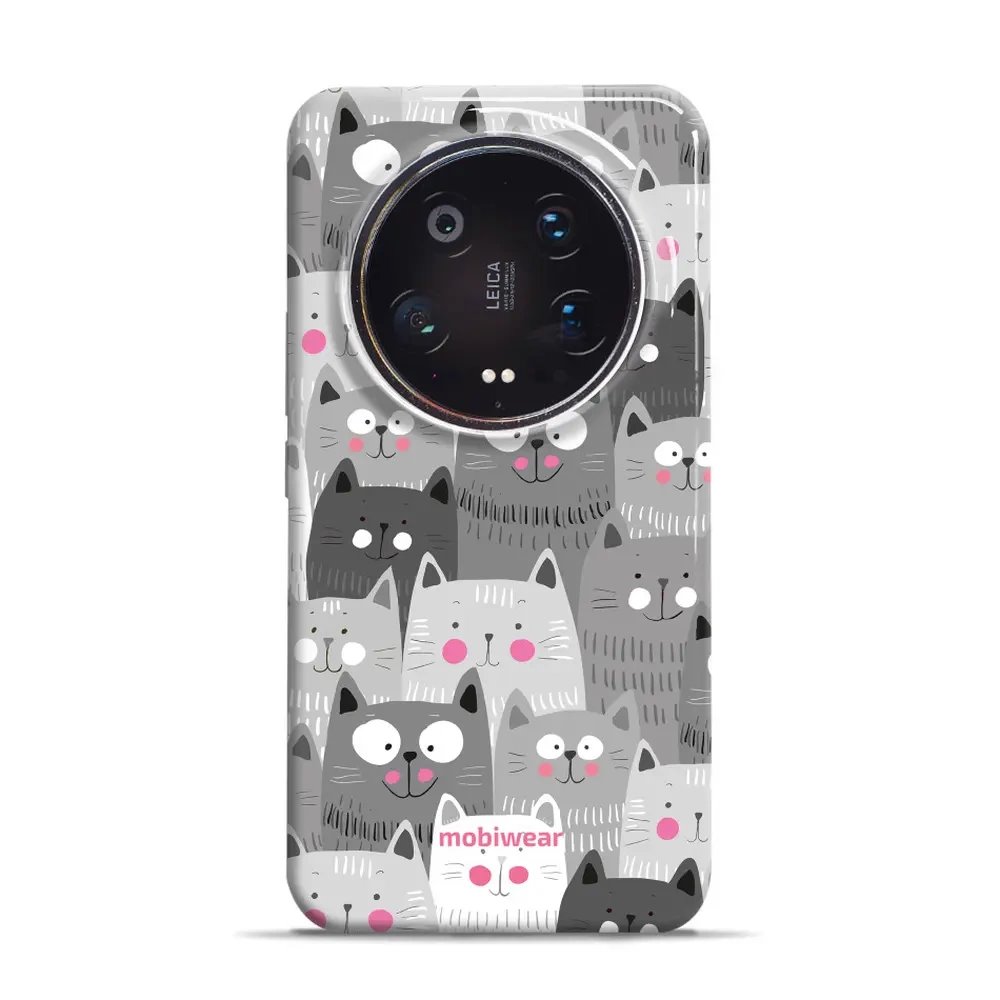 Odolný obal Mobiwear Elite Pro - Xiaomi 14 Ultra 5G - E099E Kočičky