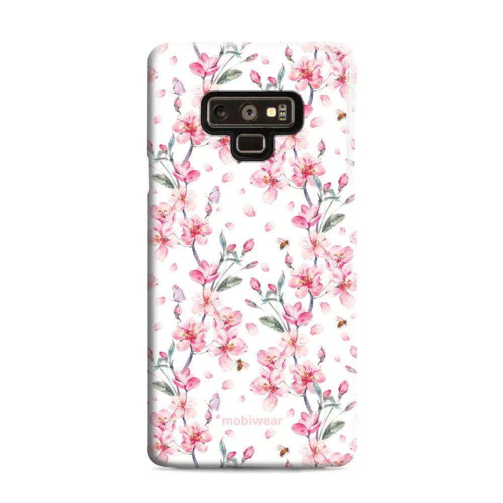 Odolný obal Mobiwear Elite Pro - Samsung Galaxy Note 9 - E124E Růžové květy
