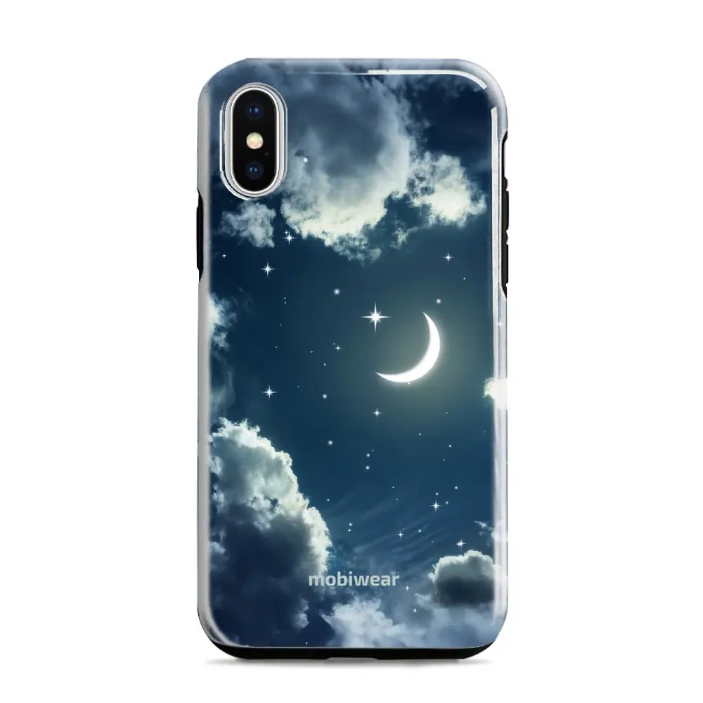 Odolný obal Mobiwear Elite Pro - Apple iPhone XR - E145E Noční obloha