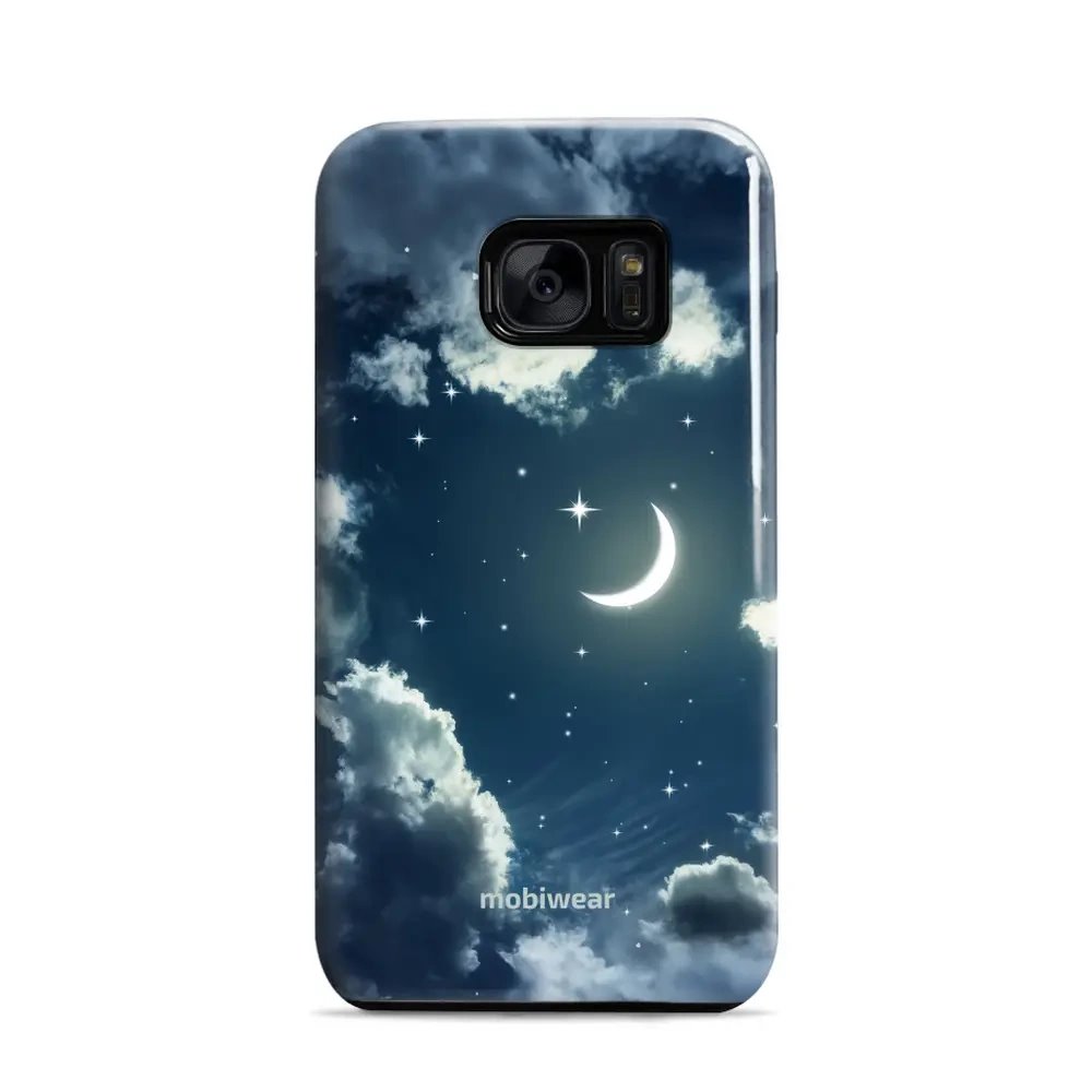 Odolný obal Mobiwear Elite Pro - Samsung Galaxy S7 - E145E Noční obloha