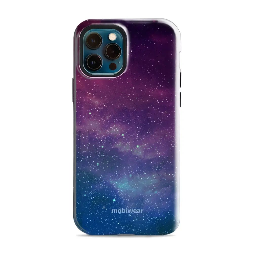 Odolný obal Mobiwear Elite Pro - Apple iPhone 12 / 12 Pro - E147E Mlhovina
