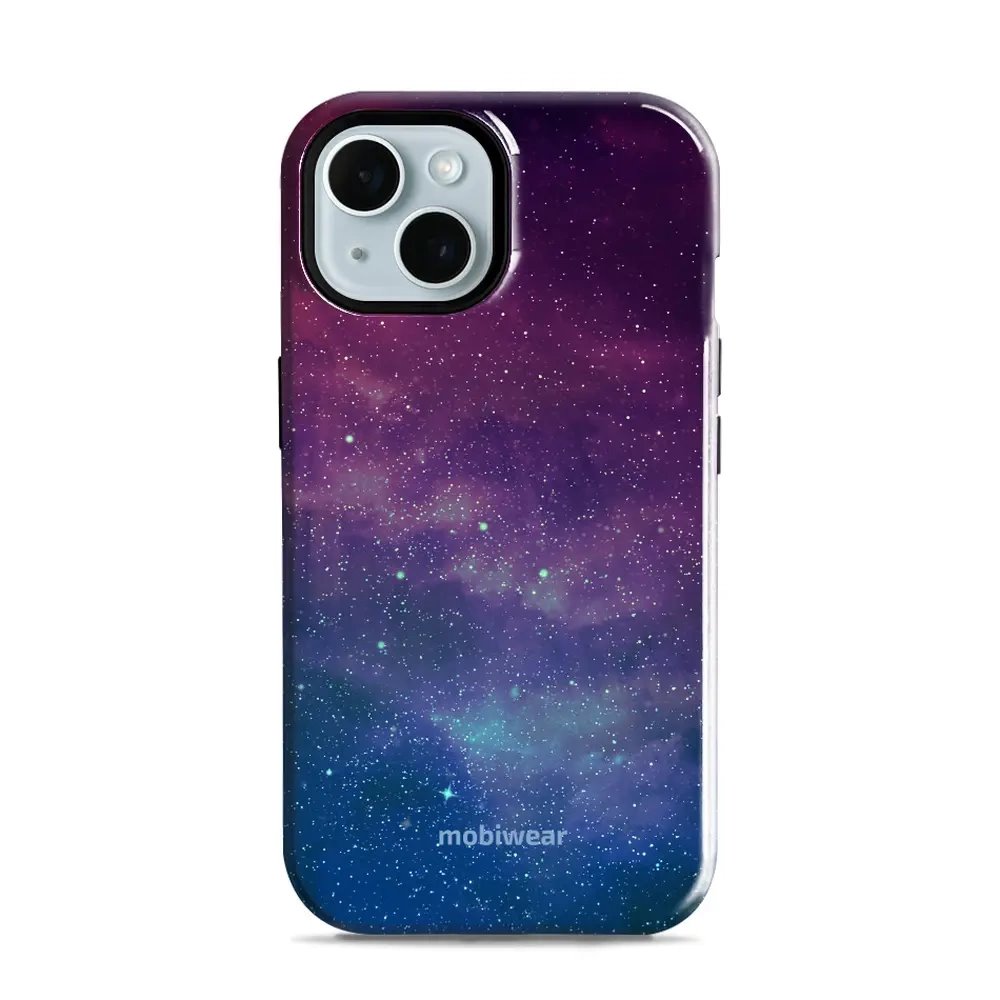 Odolný obal Mobiwear Elite Pro - Apple iPhone 15 - E147E Mlhovina