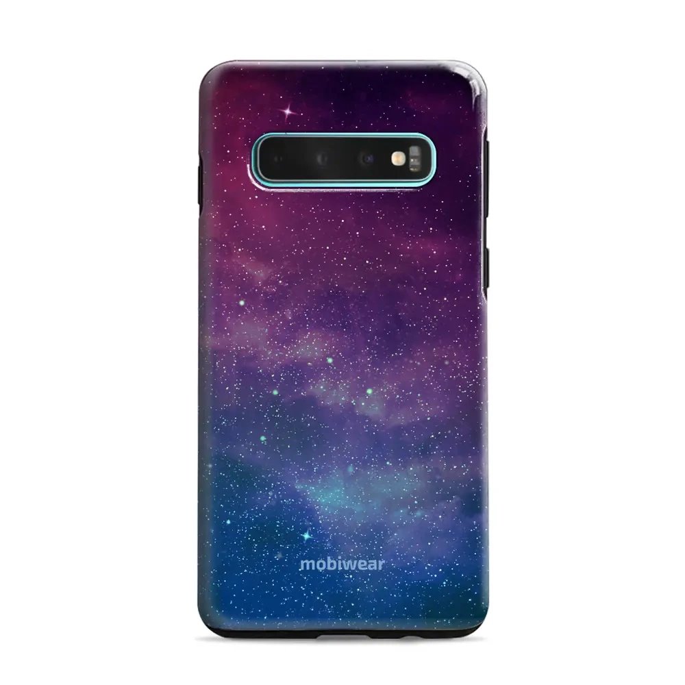 Odolný obal Mobiwear Elite Pro - Samsung Galaxy S10 Plus - E147E Mlhovina