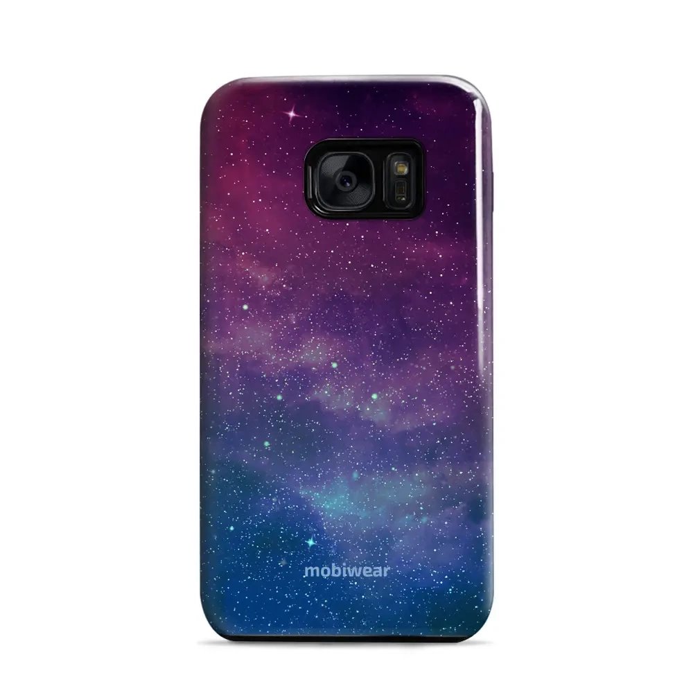 Odolný obal Mobiwear Elite Pro - Samsung Galaxy S7 - E147E Mlhovina