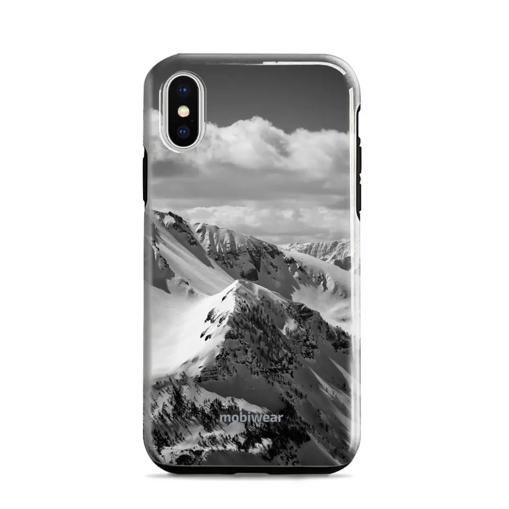 Odolný obal Mobiwear Elite Pro - Apple iPhone X / XS - E152E Velehory