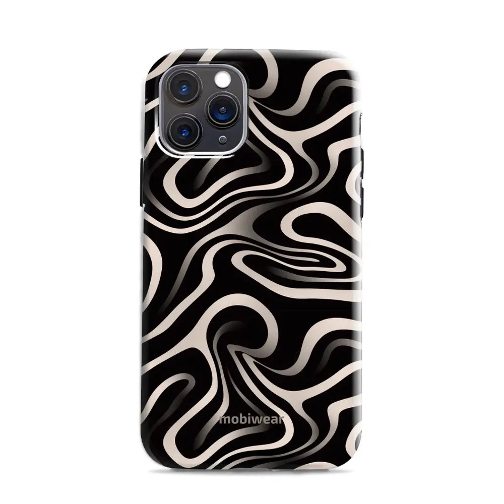Odolný obal Mobiwear Elite Pro - Apple iPhone 11 Pro - EA68E Vlnky a linky