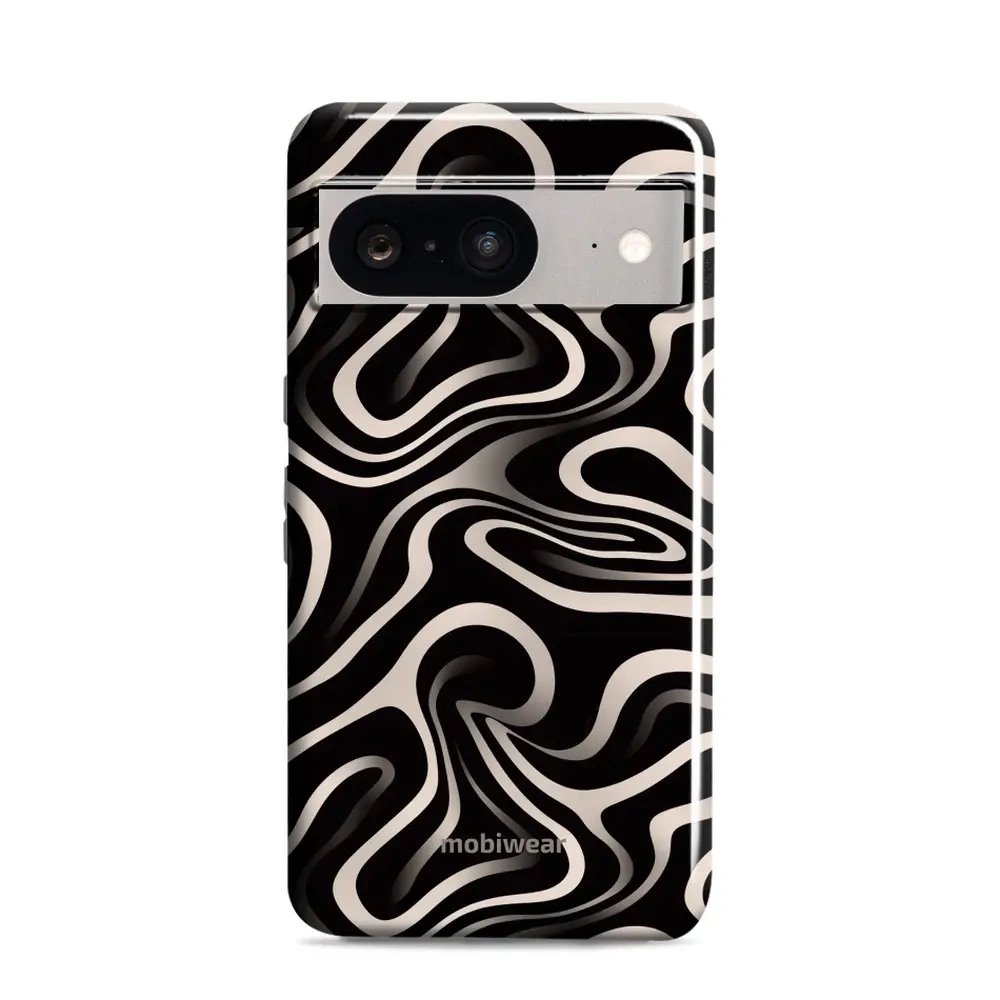 Odolný obal Mobiwear Elite Pro - Google Pixel 8 - EA68E Vlnky a linky