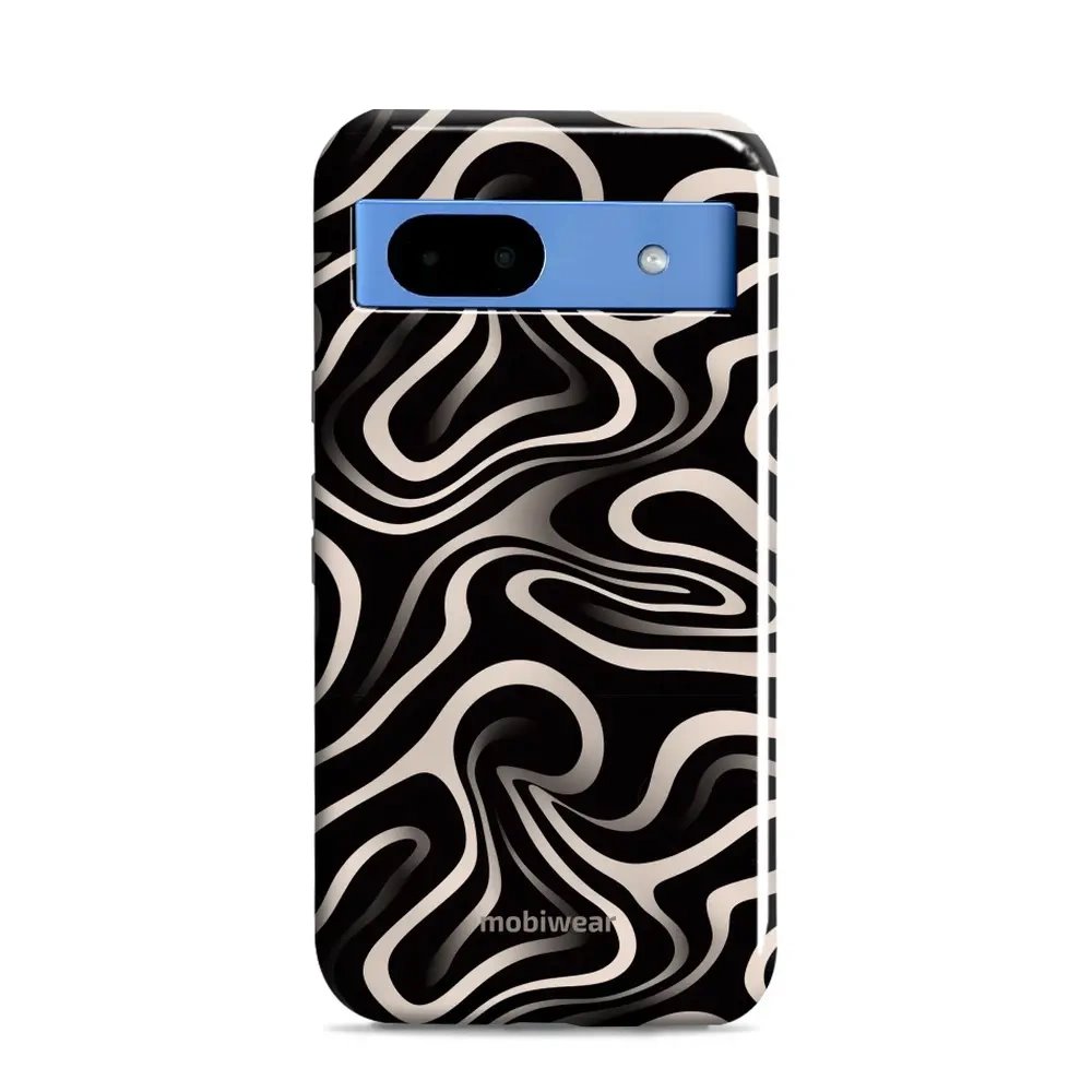 Odolný obal Mobiwear Elite Pro - Google Pixel 8A - EA68E Vlnky a linky