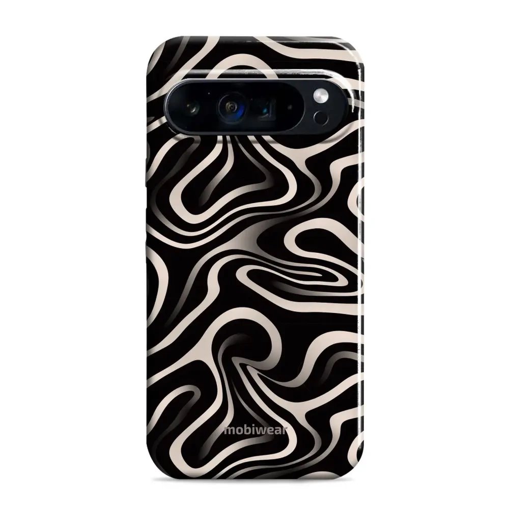 Odolný obal Mobiwear Elite Pro - Google Pixel 9 / 9 Pro - EA68E Vlnky a linky
