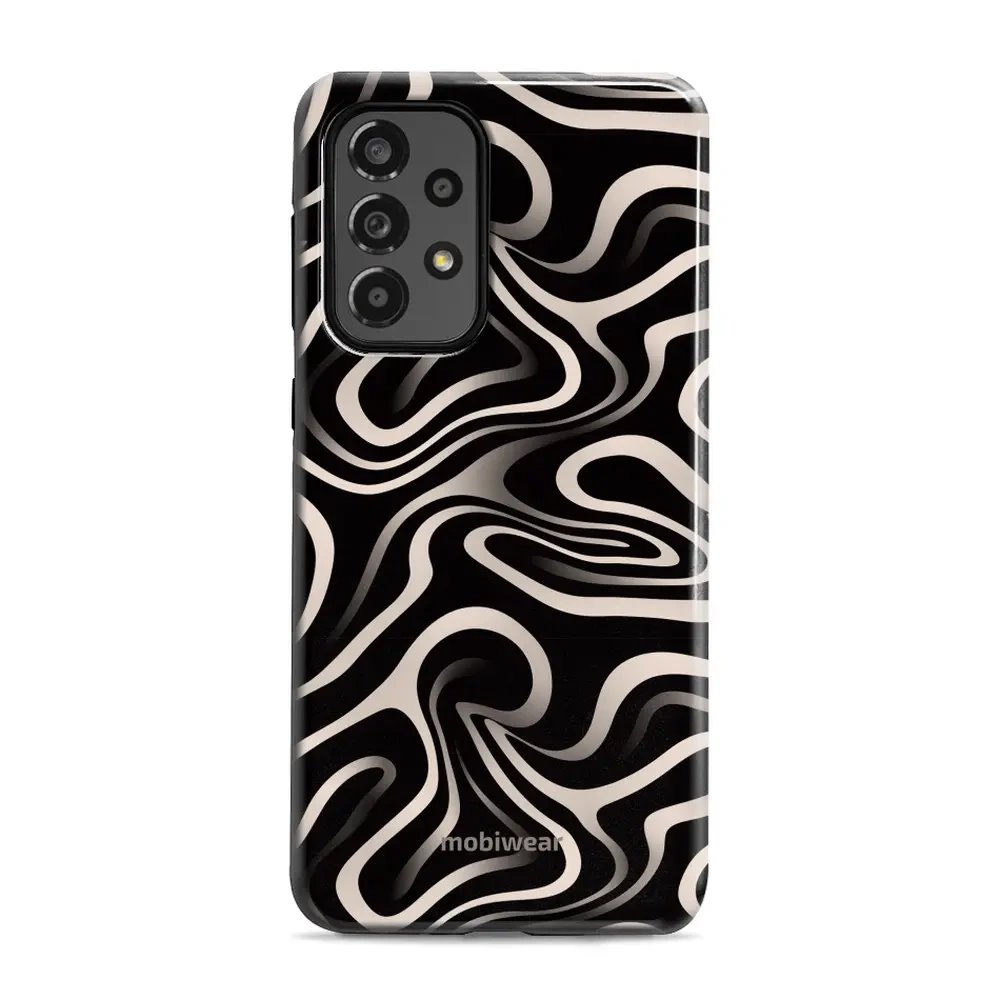 Odolný obal Mobiwear Elite Pro - Samsung Galaxy A33 5G - EA68E Vlnky a linky